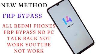 Redmi 10 Frp Bypass MiUi 14 Frp Bypass Android 13 WithOut Pc 2024  @GoogleChacha