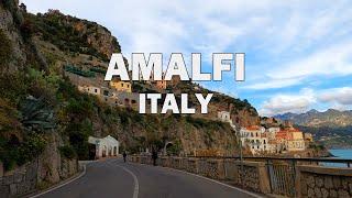 Amalfi Italy - Driving Tour 4K