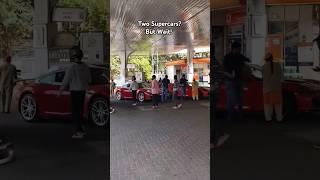 Gas station scenes in Bangalore 