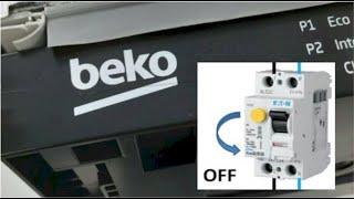 BEKO dishwasher Tripping RCD Breaker common fault diagnosis