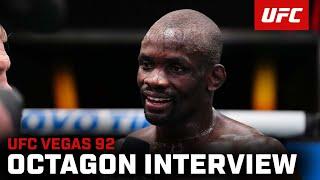 Themba Gorimbo Octagon Interview  UFC Vegas 92