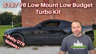 AMR Budget Low Mount S197 V6 Turbo Kit