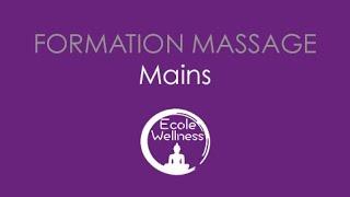 Formation massage des mains