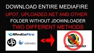 2 Methods - Without JDownloader Download Folders From Mediafire  No Premium