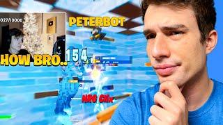 Reacting to PETERBOT Destroying STREAMERS + REACTIONS