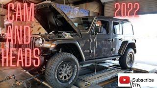 2022 Jeep Rubicon 392 Camed hits the dyno