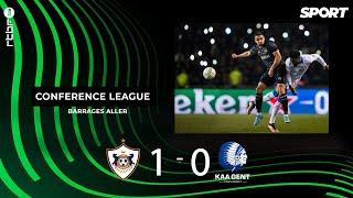 Conference League  Qarabag 1 - 0 La Gantoise. Résumé.