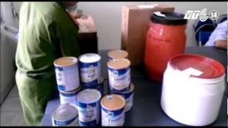 VTC14_Phát hiện cơ sở sản xuất sữa giả nhãn hiệu nổi tiếng