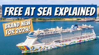 Explained Norwegian Cruise Line Free at Sea - Updated for 2024