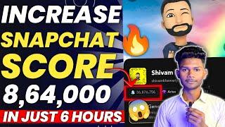 SNAP SCORE HACK  FAST APK HOW TO increase snapchat SCORE  SNAP SCORE INCREASE  TECHNICAL VEMO