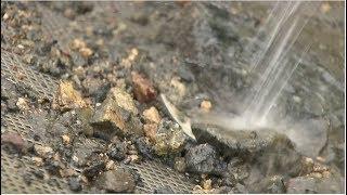 Fouilles au Grognon - Fouilles de latrines