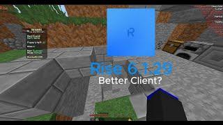 Hacking on blocksmc  Rise Client  FREE DOWNLOAD 