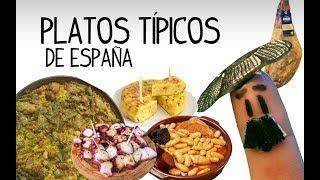 Platos típicos de España gastronomia española - Aprender español