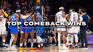 Some of the Top Thunder Comebacks From 2022-23 Season  OKC Thunder