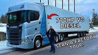 Driving the SCANIA 770S Most POWERFUL Semi Truck in the WORLD