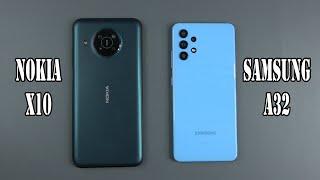 Nokia X10 vs Samsung Galaxy A32  SpeedTest and Camera comparison
