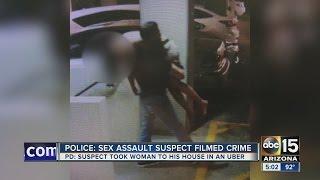 Sex assault suspect filmed woman’s rape
