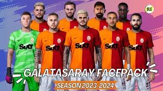 GALATASARAY  FACEPACK SEASON UPDATE 2023 - 2024  SIDER & CPK VERSION