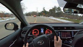 2020 Toyota Camry TRD - POV Test Drive Binaural Audio