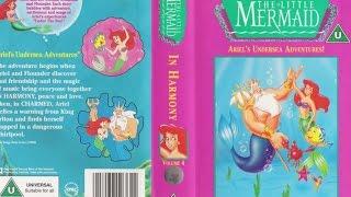 Opening of The Little Mermaid - In Harmony 1994 UK VHS