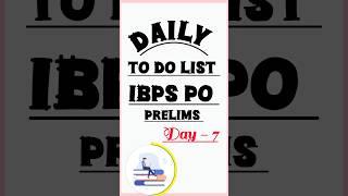 IBPS PO prelims SBI clerkPO prelims #ibps #ibpspo #rrbmains #ibpsmains #motivation #study #shorts