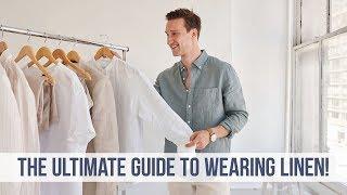 EVERYTHING You NEED to Know About Linen  Men’s Style Guide