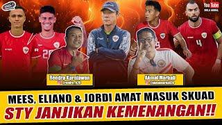 ABSEN‼️JUSTIN HUBNER CEDERA ADI SATRYO & RAMADHAN SANANTA TAK DIBAWA. MALIK RISALDI DIPANGGIL STY‼️