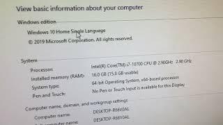 Upgrade Windows 10 and 11Home Single LANGUAGE TO WINDOWS 10 PRO 99% Working