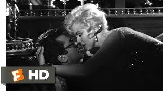 Some Like It Hot 911 Movie CLIP - Learning to Kiss 1959 HD