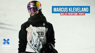 Marcus Kleveland Nollie Frontside Triple  X Games Aspen 2023