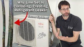 Copper Line Set Tube Corrosion and HVAC Refrigerant Leaks Explained