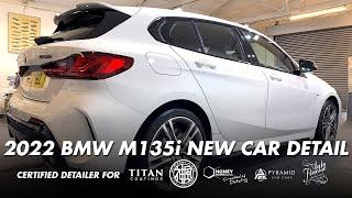 BRAND NEW CAR DETAIL 2022 BMW M135i OFFSET DETAILING ESSEX