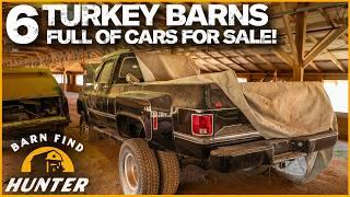 JACKPOT 90000sqft of Barn Find Heaven - Muscle Cars Trucks & more  Barn Find Hunter