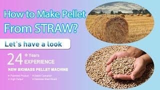 Straw for Pellets Fuel Production