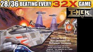 Beating Every 32X Game - T-Mek 28 of 36