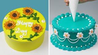 Stunning Cake Decorating Technique Like a Pro  Most Satisfying Chocolate Cake Decorating Ideas