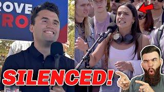 Charlie Kirk DISMANTLES Brainwashed College Student Then She INSULTS Audience