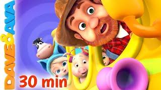  The Farmer in the Dell and More Nursery Rhymes  Little Bo Peep  Dave and Ava 