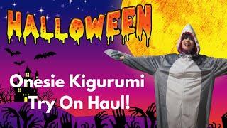 HALLOWEEN Kigurimi Kawaii Onesies Try On Haul MY 1st YOUTUBE VIDEO