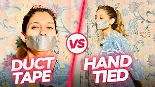 Gag talk with Duct Tape #aqsaadil #challenge #gagtalkchallenge #ducttape #funnyvideo