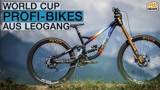 Pit-Highlights at the 2024 Downhill World Cup in Leogang prototypes DIY steel-bikes and more