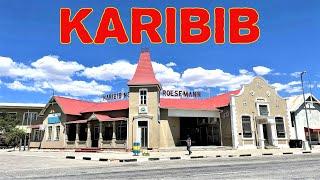 Karibib old town center in Erongo Region of Namibia southern Africa