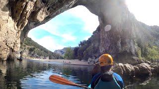 Canoeing the Ardeche Gorge  Day 1