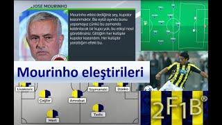 Son 4 maç I Mourinho eleştirileri analizi I 21. Sezon 7. Program I 01-10-2024