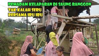 Pemadam Kelaparan Di Saung Ranggon.. Heboh Ibu Ibu Penjaga Budaya..