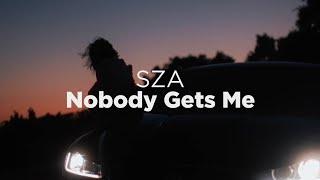 SZA - Nobody Gets Me Clean - Lyrics