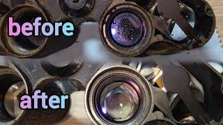 how to cleaning and repairing binoculars