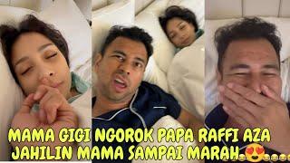 RAYYANZA RAFATHAR NGAKAK PAPA RAFFI VIDEO MAMA GIGI NGOROK TIDUR BARENG BABY LILY