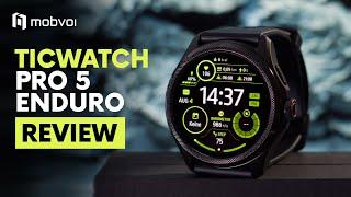 Mobvoi TicWatch Pro 5 Enduro The Ultimate Rugged Smartwatch for Men 2024