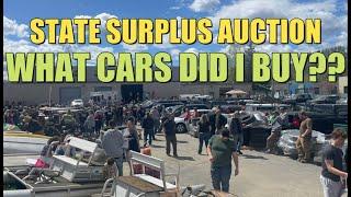 Buying Cars From The State Surplus Auction